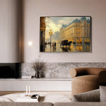 Landscape 406 Canvas Art 90 x 60 cm / Stretched on hidden frame
