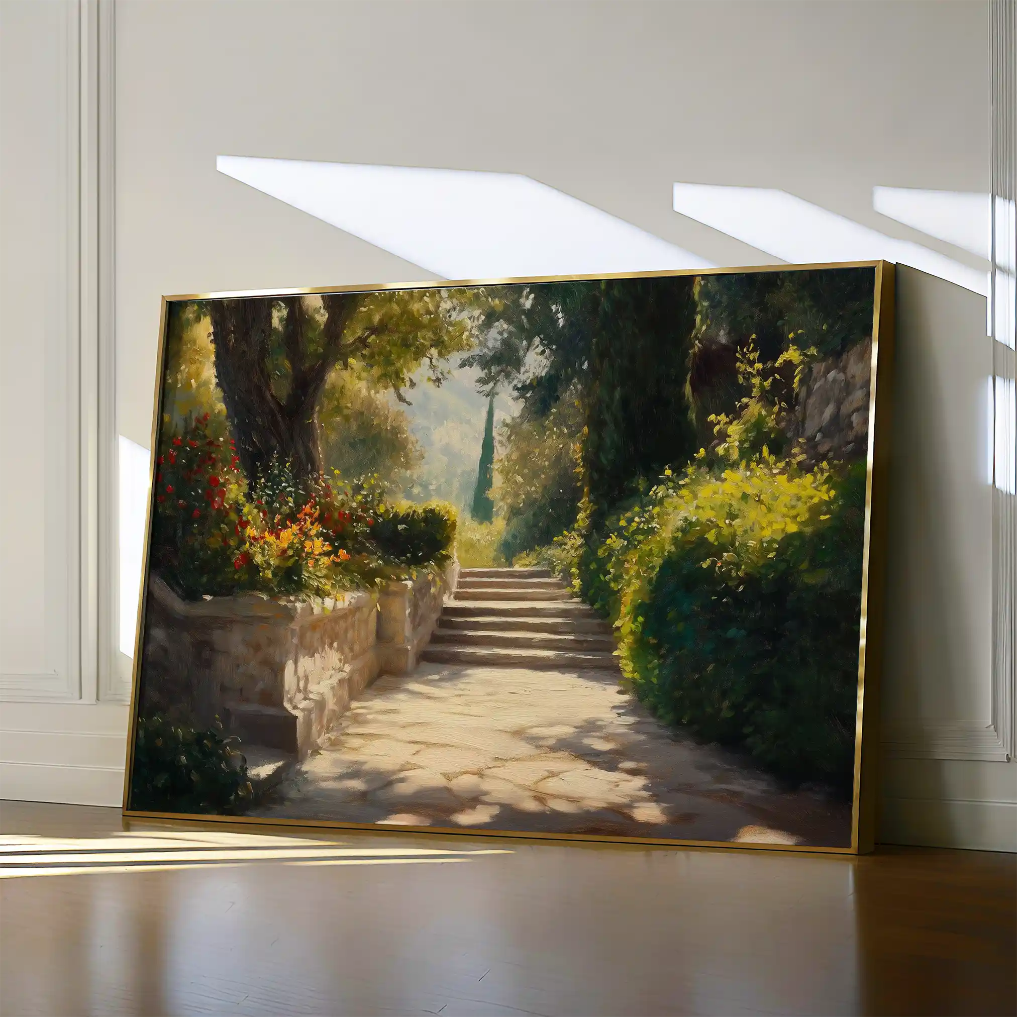 Landscape 407 Canvas Art 90 x 60 cm / Stretched on hidden frame