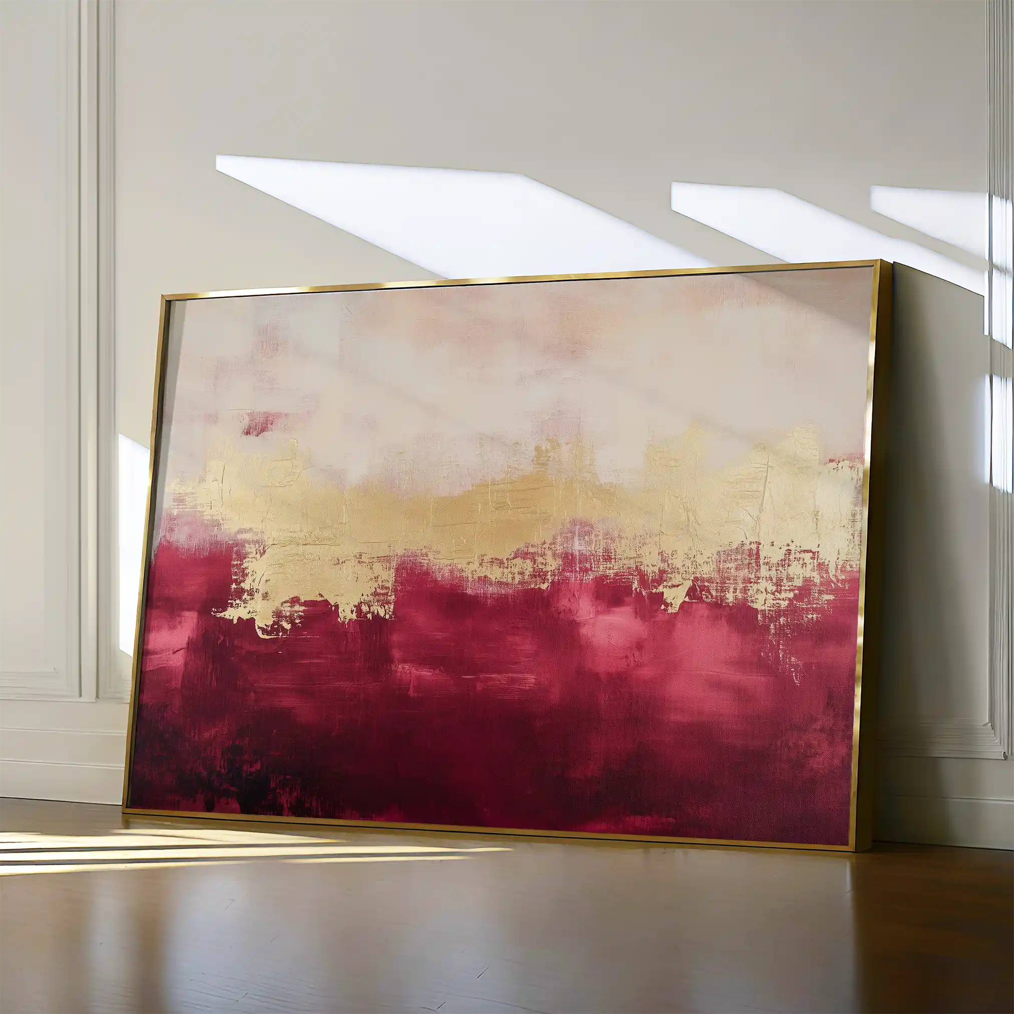 Abstract 409 Canvas Art 60 x 40 cm / Stretched on hidden frame