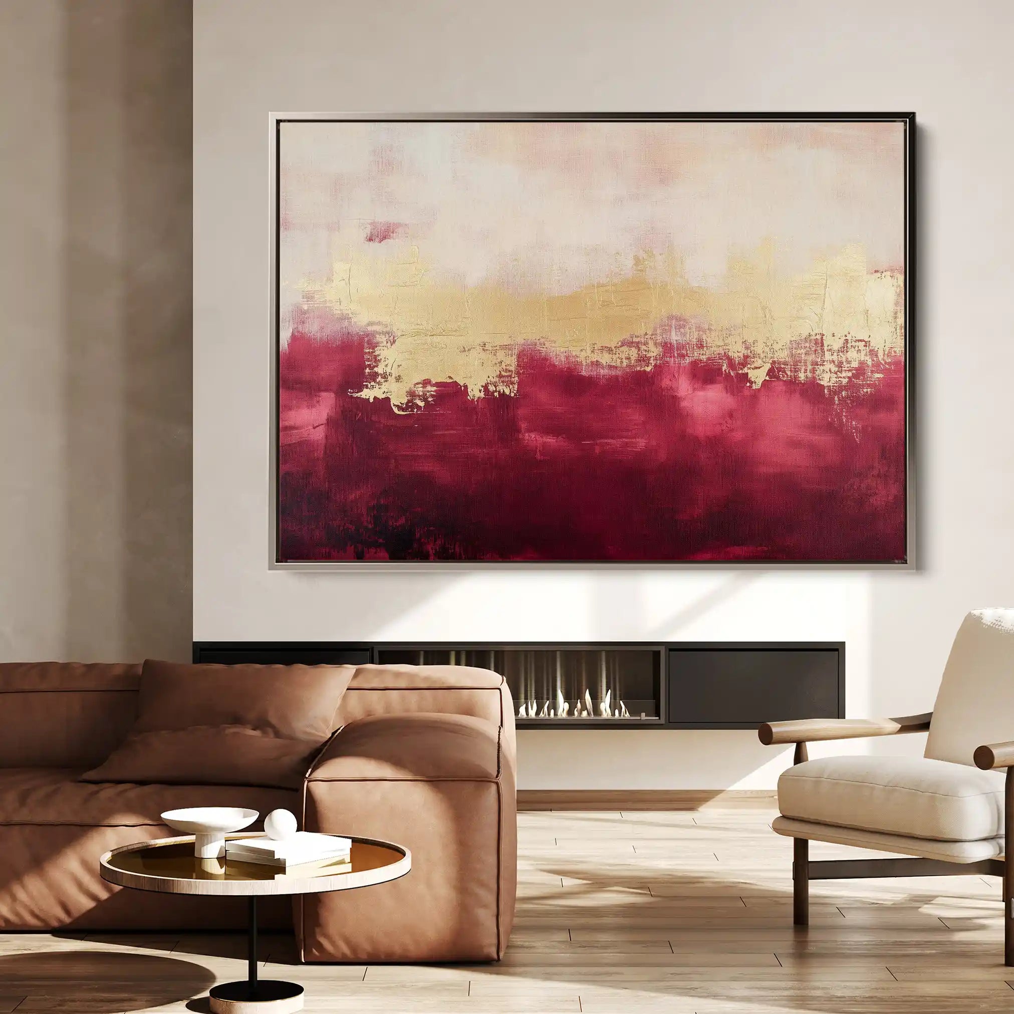 Abstract 409 Canvas Art 60 x 40 cm / Stretched on hidden frame