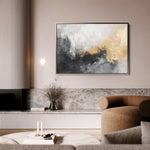 Abstract 411 Canvas Art 60 x 40 cm / Stretched on hidden frame