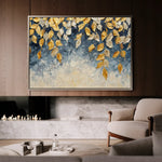 Floral Canvas Wall Art WAD412-F 90 x 60 cm / Stretched on hidden frame