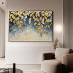 Floral Canvas Wall Art WAD412-F 90 x 60 cm / Stretched on hidden frame