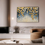 Floral Canvas Wall Art WAD412-F 90 x 60 cm / Stretched on hidden frame
