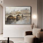 Landscape 414 Canvas Art 90 x 60 cm / Stretched on hidden frame