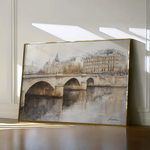 Landscape 414 Canvas Art 90 x 60 cm / Stretched on hidden frame
