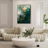 Abstract 415 Canvas Art 60 x 40 cm / Stretched on hidden frame