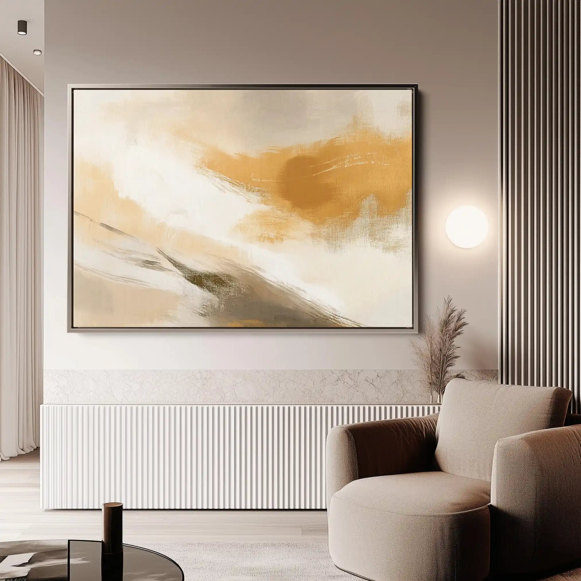 Abstract 416 Canvas Art 60 x 40 cm / Stretched on hidden frame