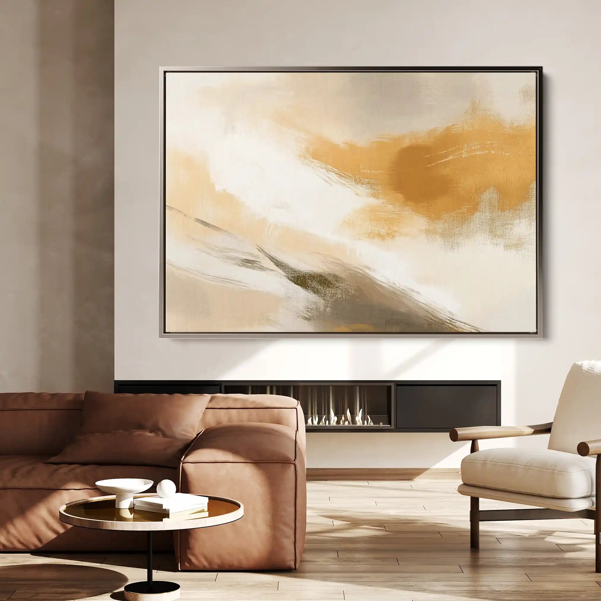 Abstract 416 Canvas Art 60 x 40 cm / Stretched on hidden frame