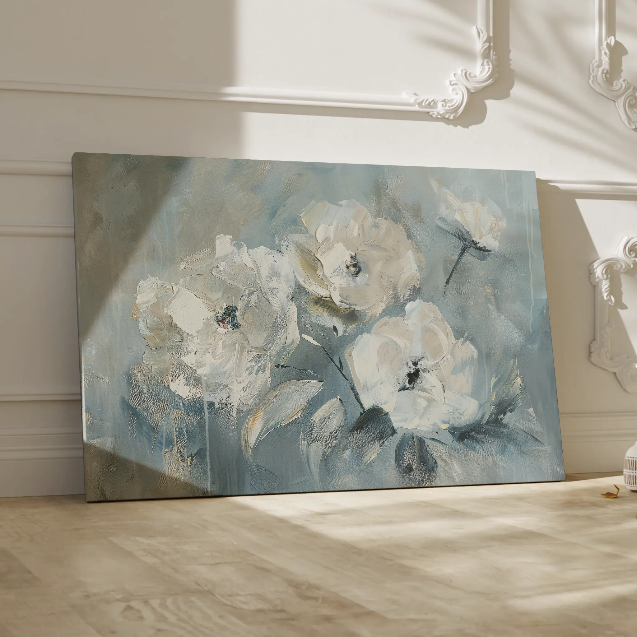 Floral Canvas Wall Art WAD416-F 90 x 60 cm / Stretched on hidden frame