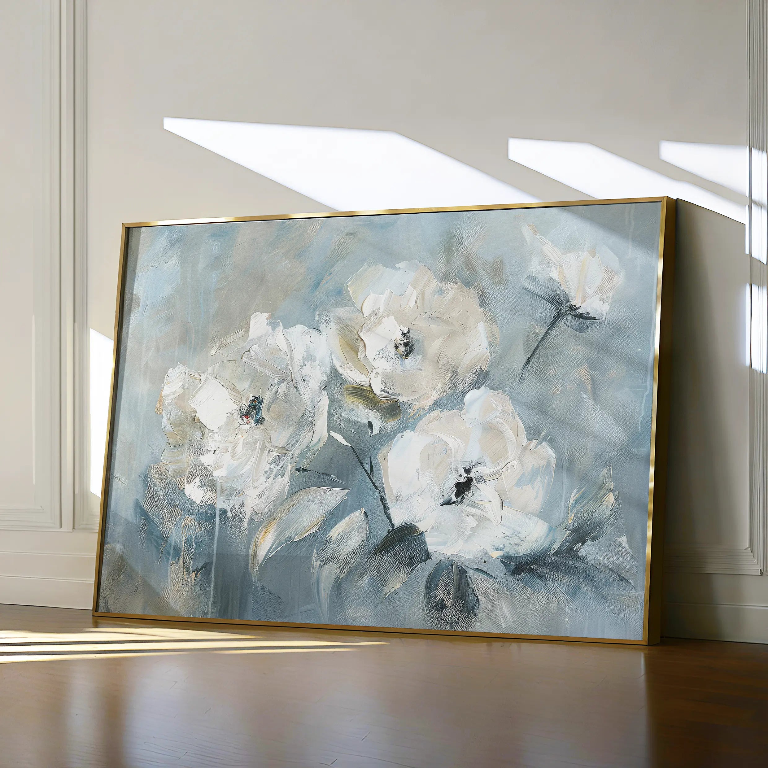 Floral Canvas Wall Art WAD416-F 90 x 60 cm / Stretched on hidden frame