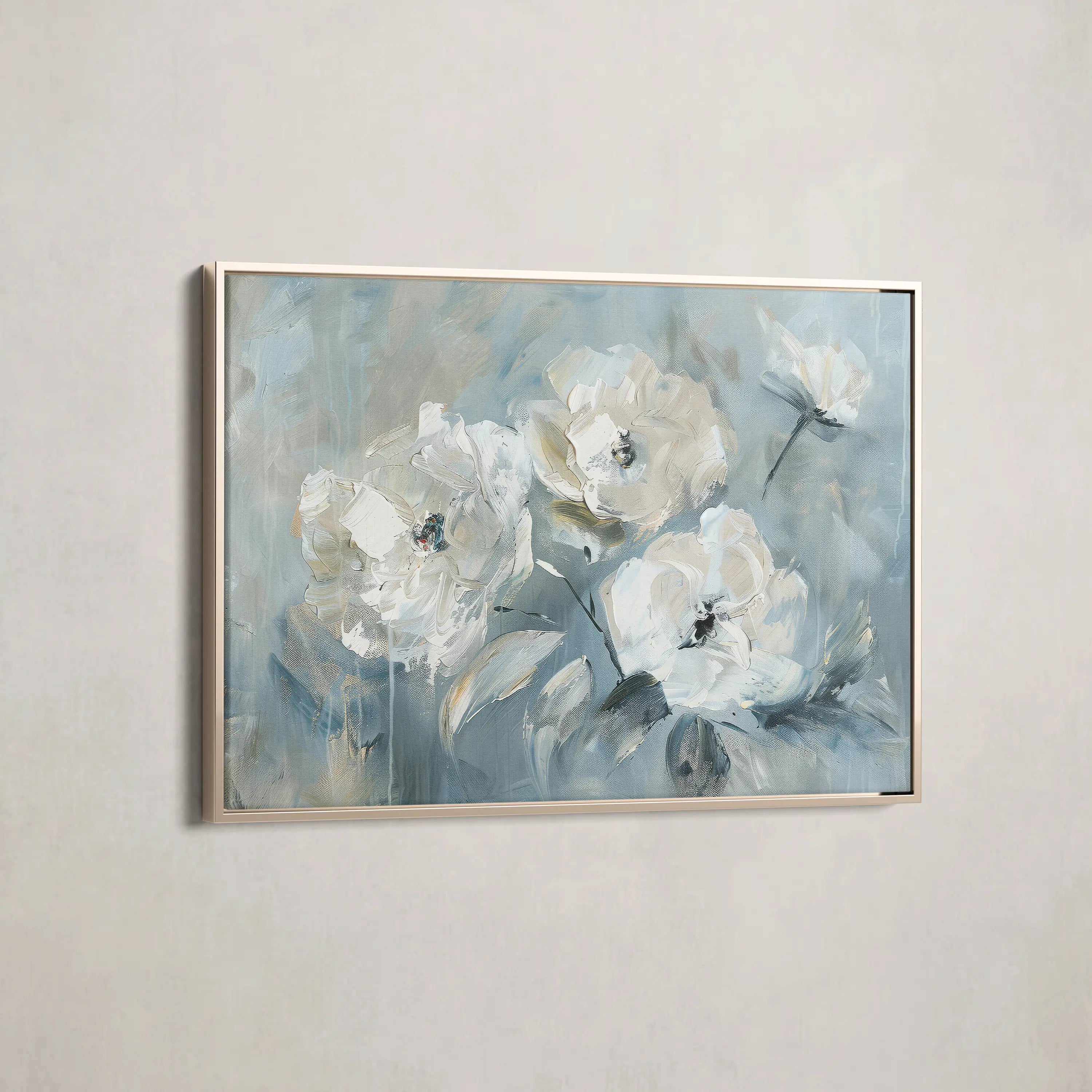 Floral Canvas Wall Art WAD416-F 90 x 60 cm / Stretched on hidden frame