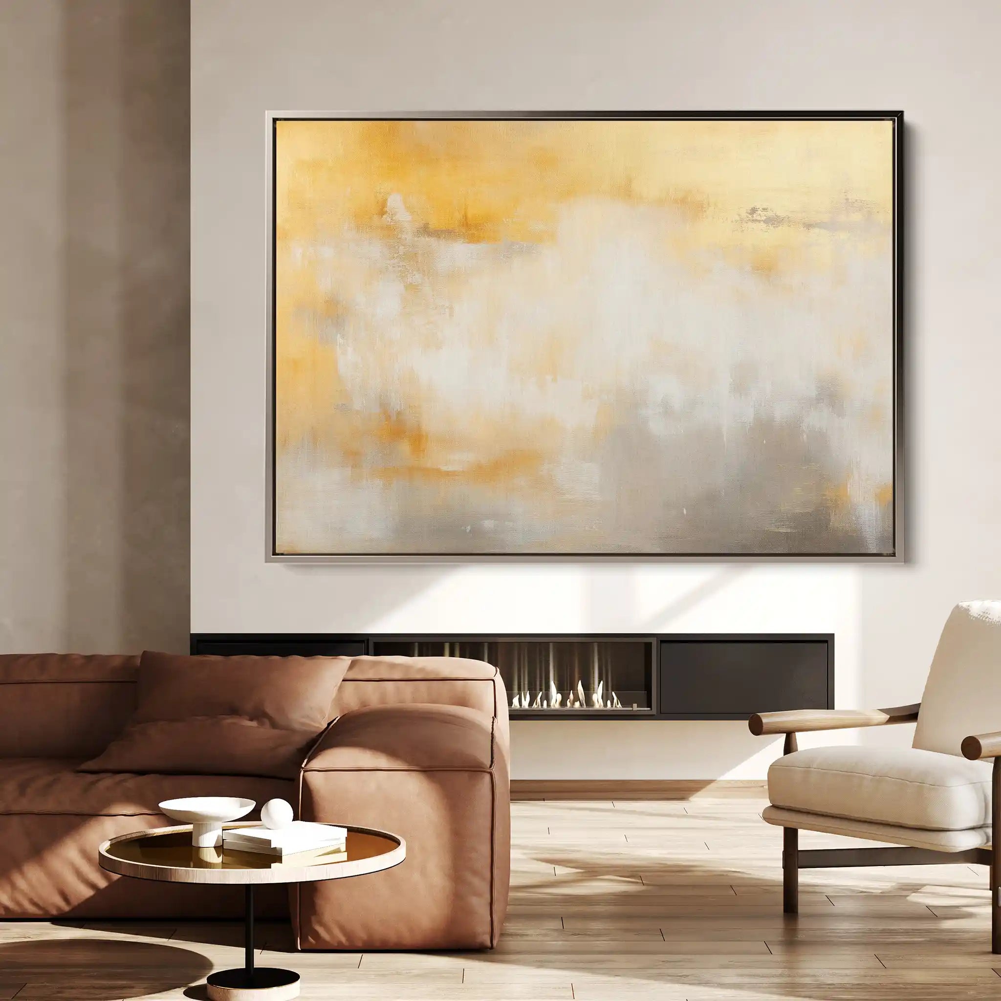Abstract 417 Canvas Art 60 x 40 cm / Stretched on hidden frame