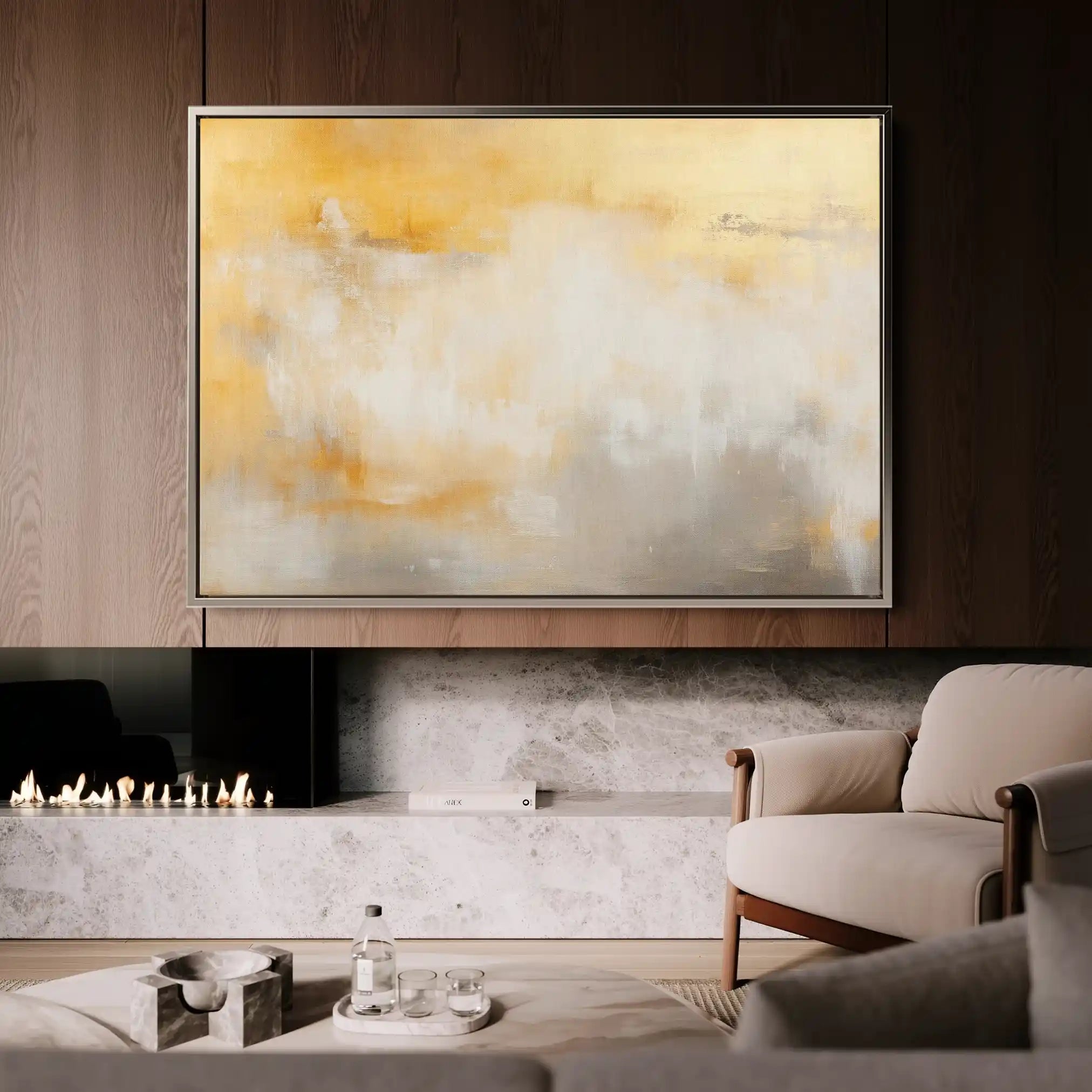 Abstract 417 Canvas Art 60 x 40 cm / Stretched on hidden frame