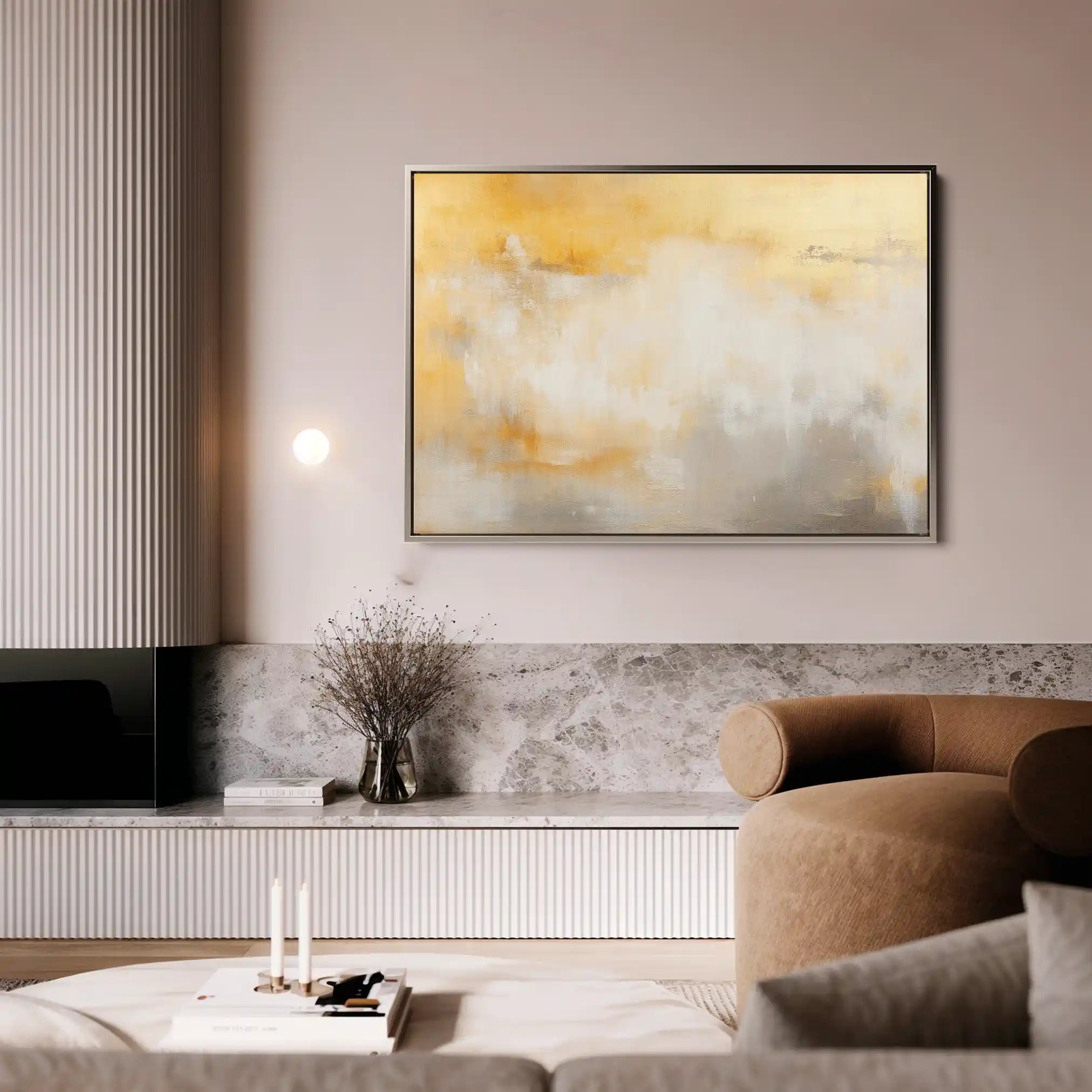 Abstract 417 Canvas Art 60 x 40 cm / Stretched on hidden frame