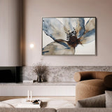 Floral Canvas Wall Art WAD418-F 90 x 60 cm / Stretched on hidden frame