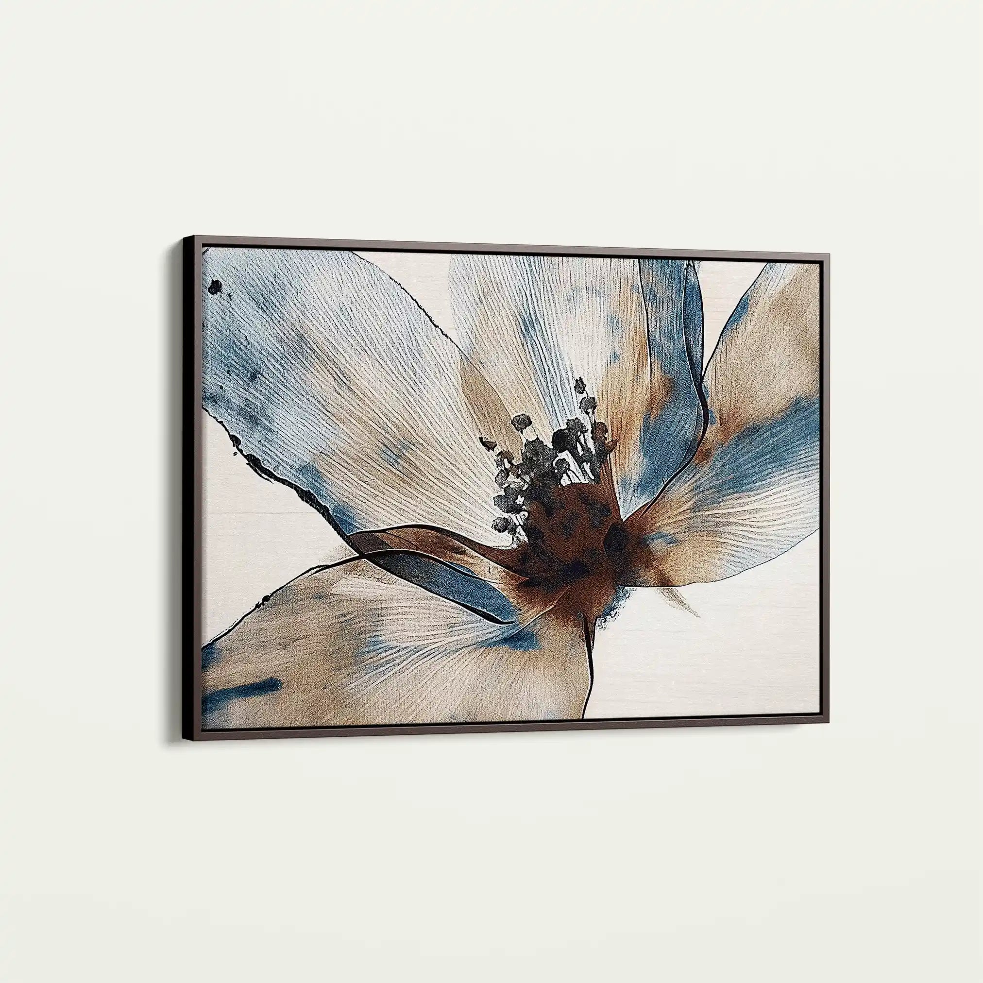 Floral Canvas Wall Art WAD418-F 90 x 60 cm / Stretched on hidden frame