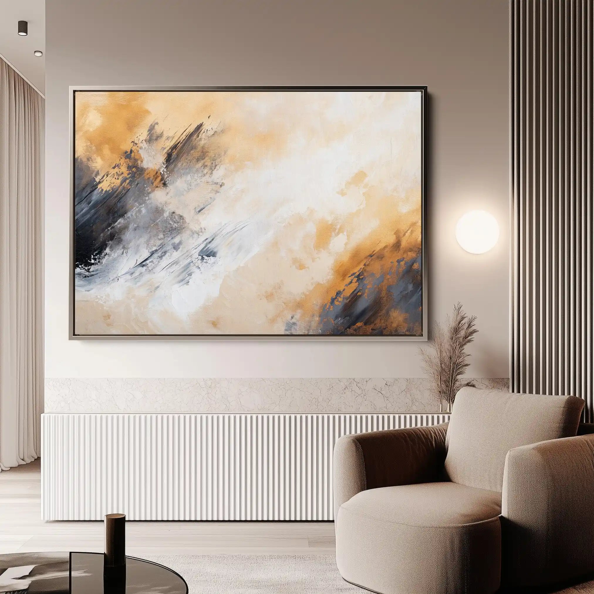 Abstract 419 Canvas Art 60 x 40 cm / Stretched on hidden frame
