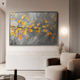 Floral Canvas Wall Art WAD420-F 90 x 60 cm / Stretched on hidden frame