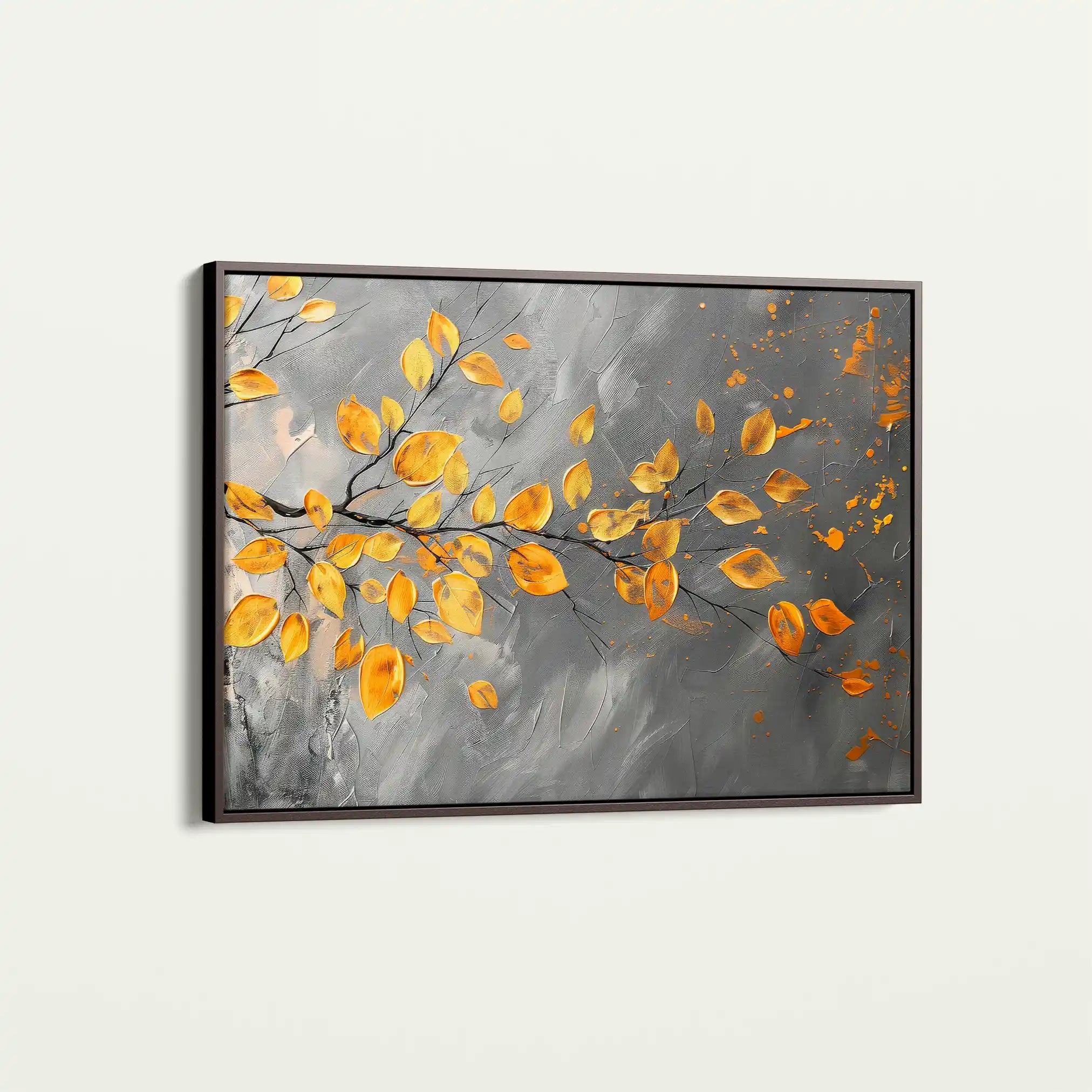 Floral Canvas Wall Art WAD420-F 90 x 60 cm / Stretched on hidden frame