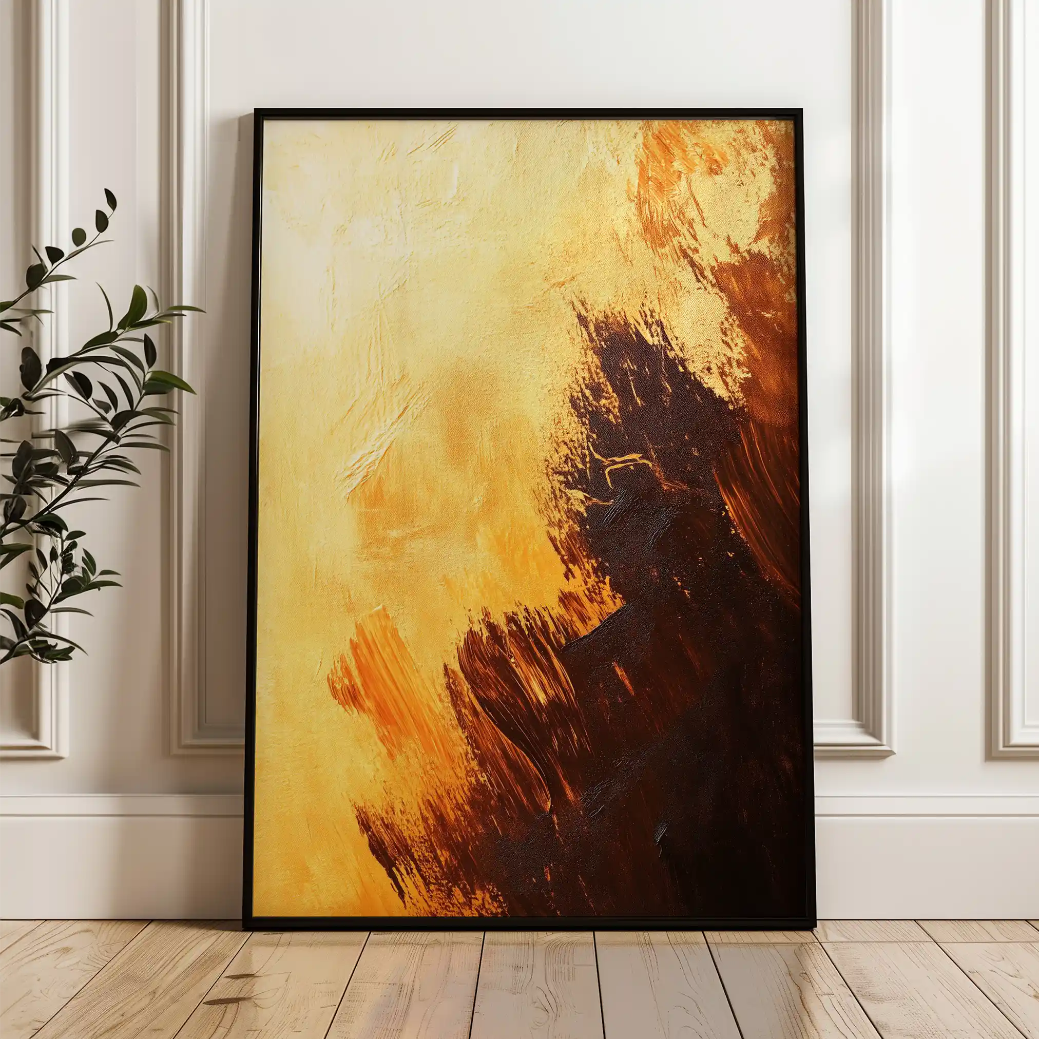 Abstract 421 Canvas Art 60 x 40 cm / Stretched on hidden frame