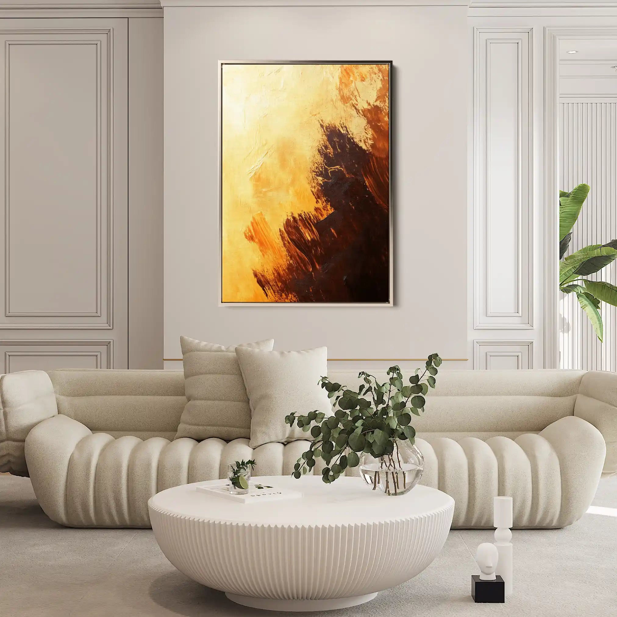 Abstract 421 Canvas Art 60 x 40 cm / Stretched on hidden frame