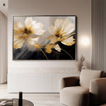 Floral Canvas Wall Art WAD421-F 90 x 60 cm / Stretched on hidden frame