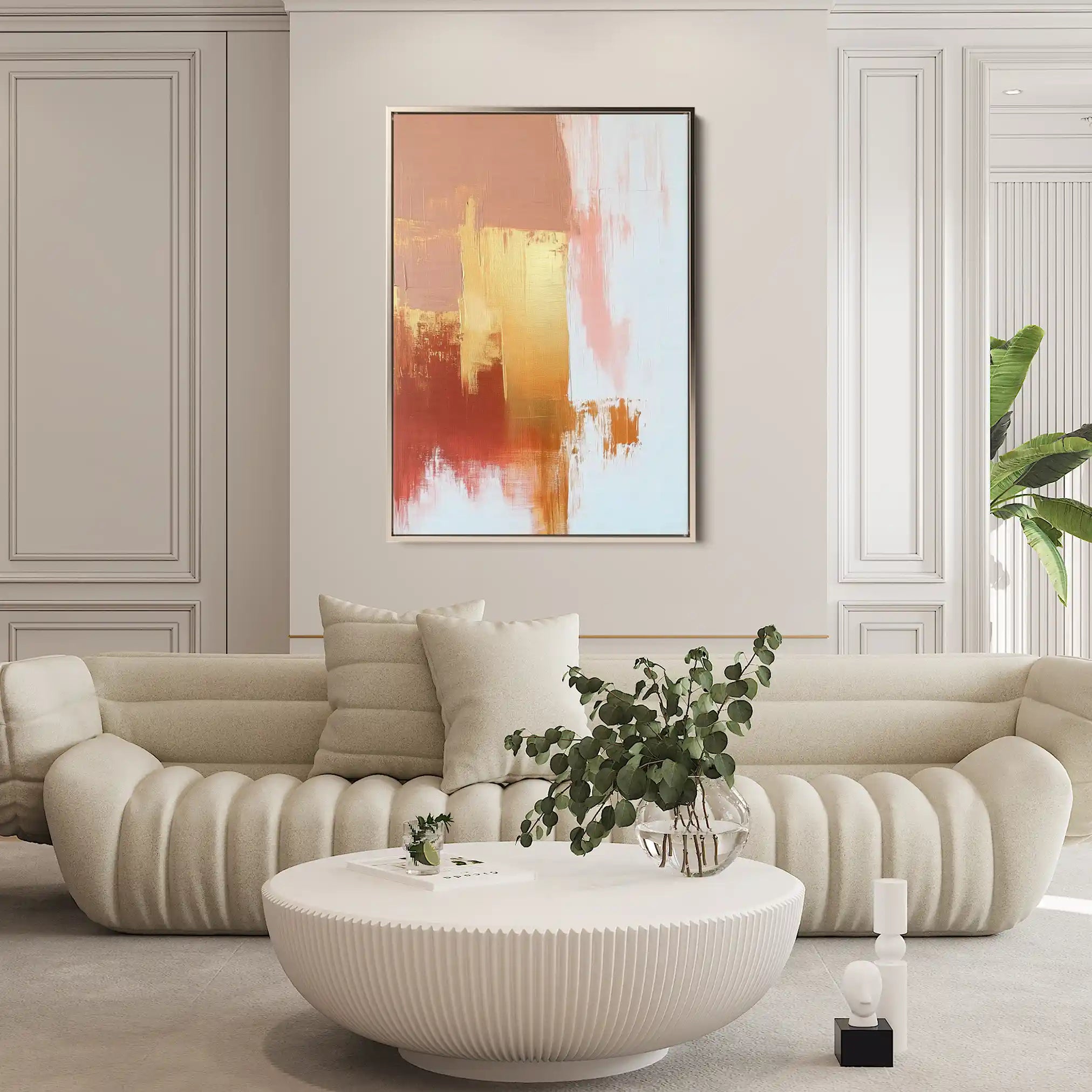 Abstract 423 Canvas Art 60 x 40 cm / Stretched on hidden frame