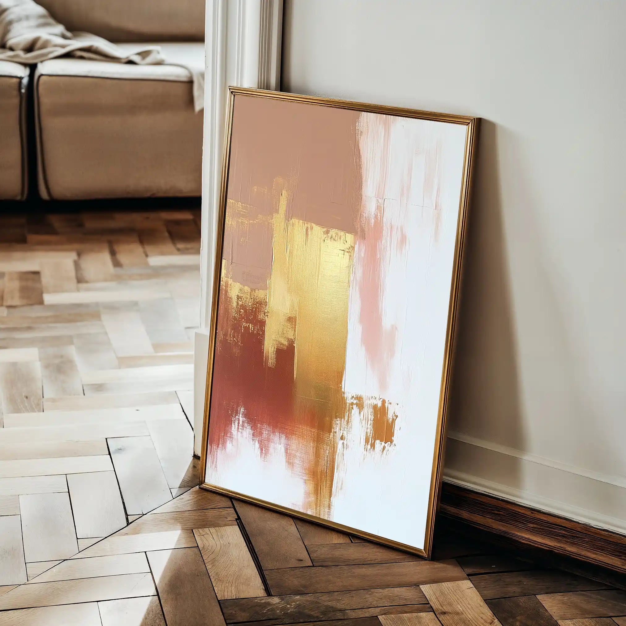 Abstract 423 Canvas Art 60 x 40 cm / Stretched on hidden frame