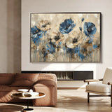 Floral Canvas Wall Art WAD423-F 90 x 60 cm / Stretched on hidden frame