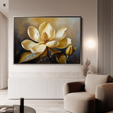 Floral Canvas Wall Art WAD424-F 90 x 60 cm / Stretched on hidden frame