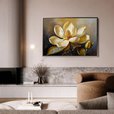 Floral Canvas Wall Art WAD424-F 90 x 60 cm / Stretched on hidden frame