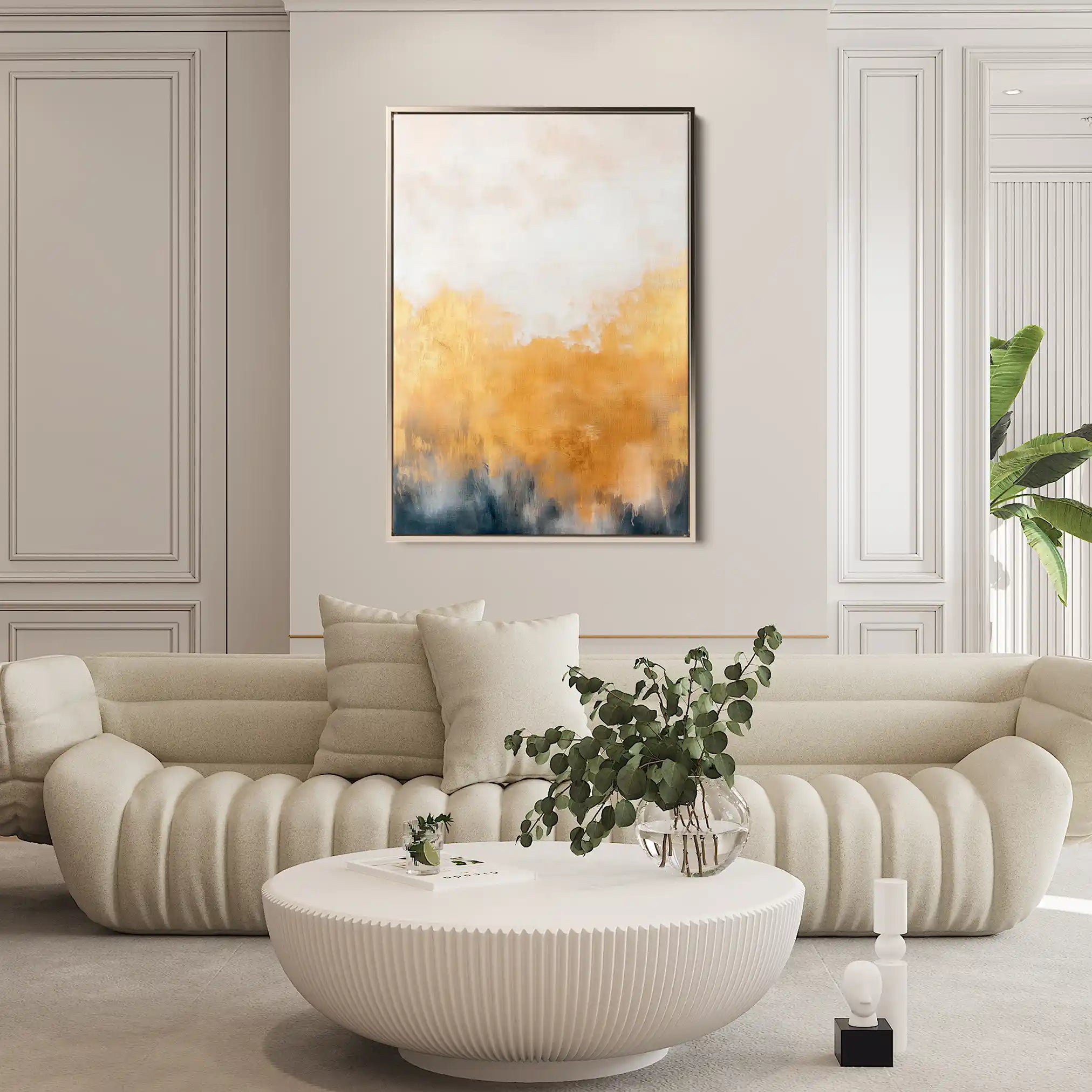 Abstract 425 Canvas Art 60 x 40 cm / Stretched on hidden frame
