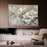 Floral Canvas Wall Art WAD425-F 90 x 60 cm / Stretched on hidden frame