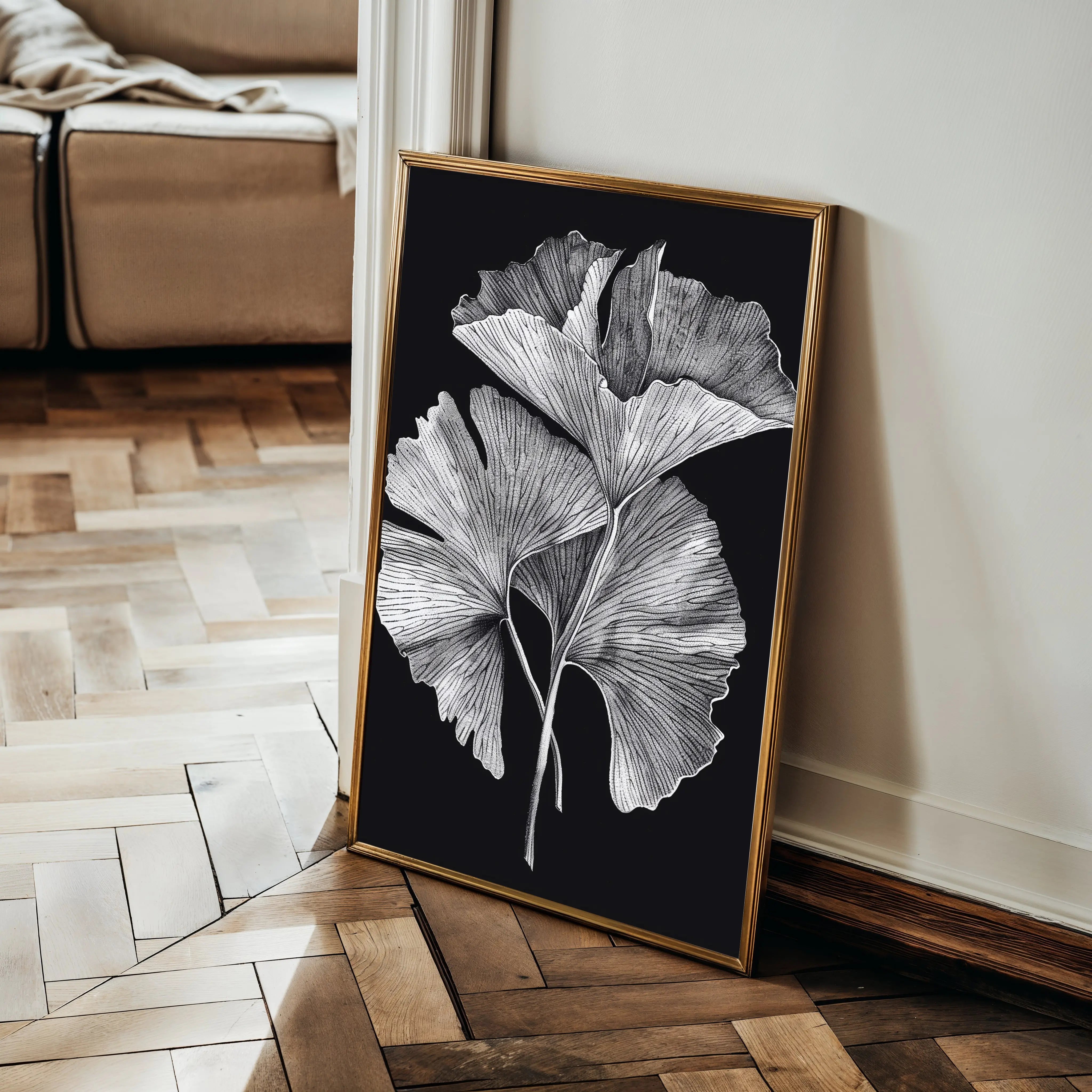 Floral Canvas Wall Art WAD427-F 90 x 60 cm / Stretched on hidden frame