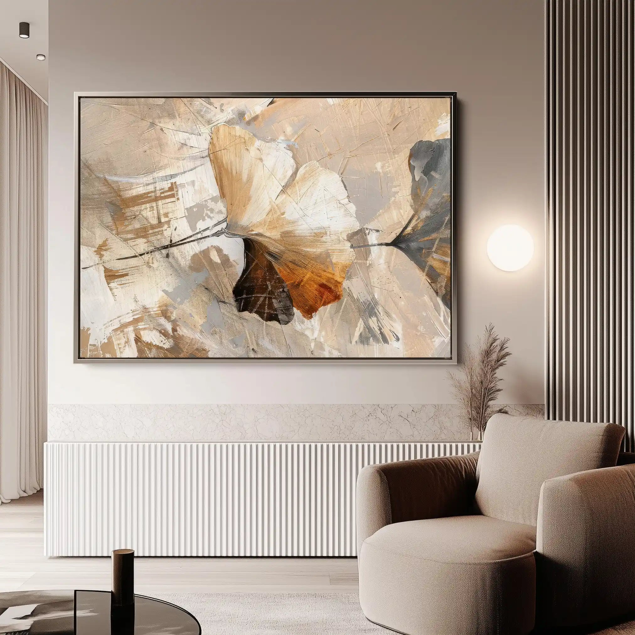 Floral Canvas Wall Art WAD428-F 90 x 60 cm / Stretched on hidden frame