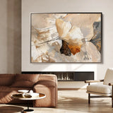 Floral Canvas Wall Art WAD428-F 90 x 60 cm / Stretched on hidden frame