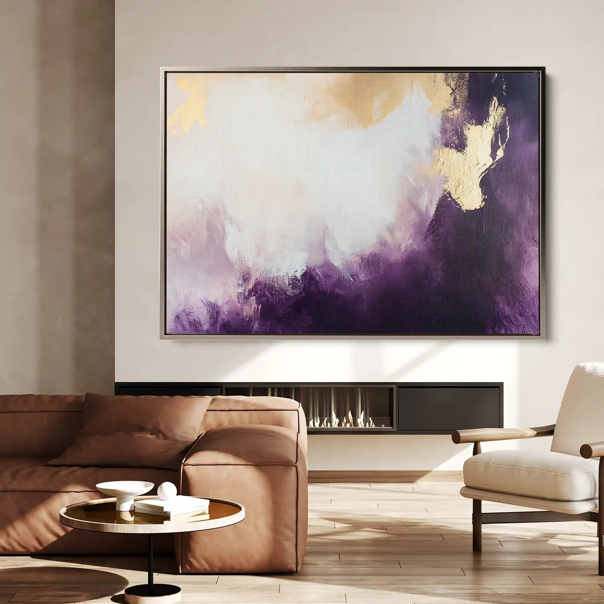 Abstract 430 Canvas Art 60 x 40 cm / Stretched on hidden frame