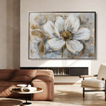 Floral Canvas Wall Art WAD431-F 90 x 60 cm / Stretched on hidden frame