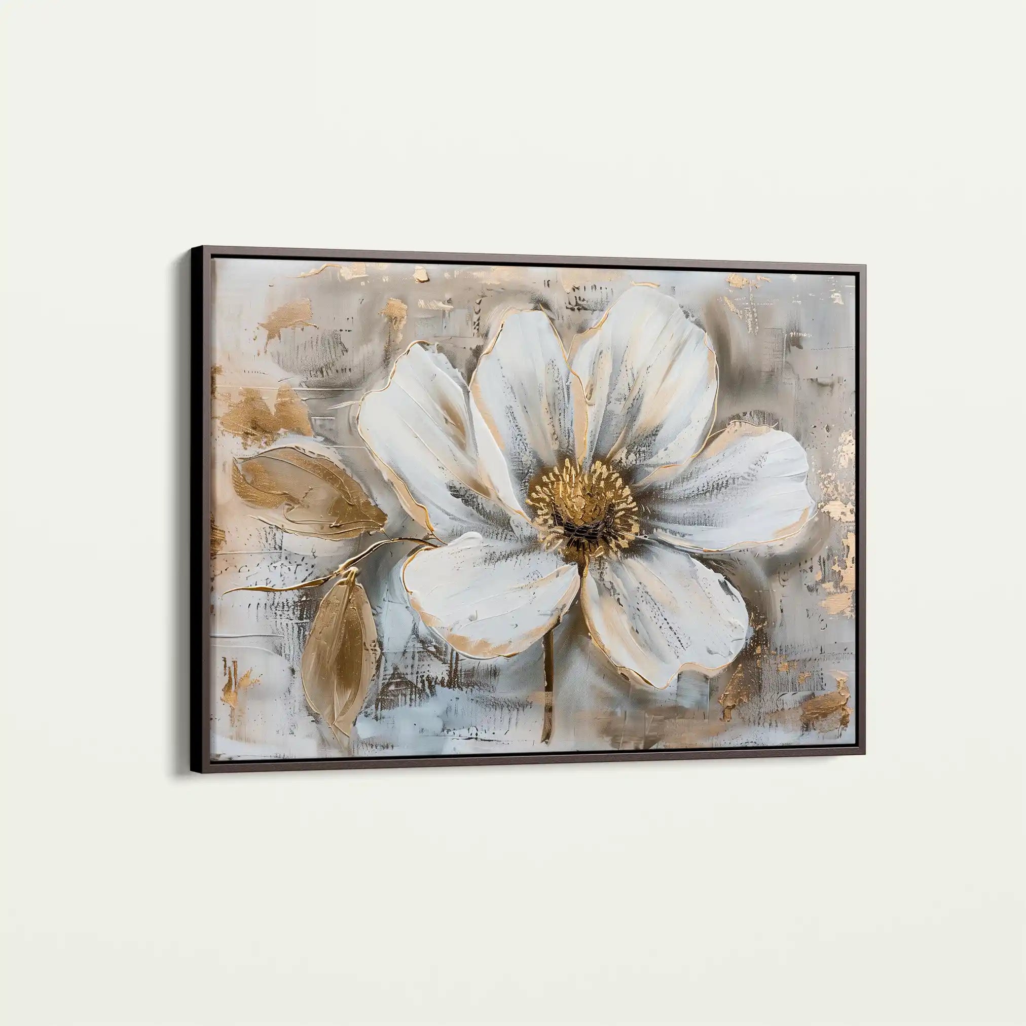 Floral Canvas Wall Art WAD431-F 90 x 60 cm / Stretched on hidden frame