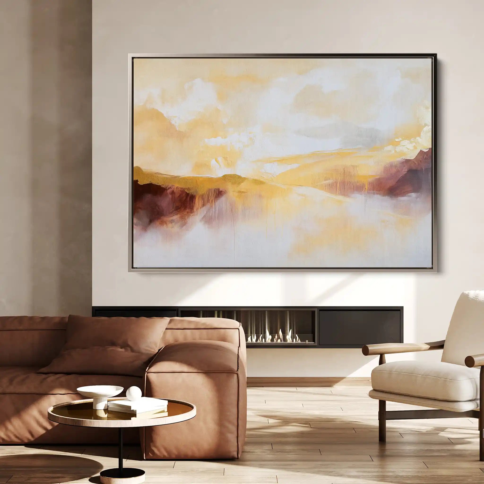 Abstract 432 Canvas Art 60 x 40 cm / Stretched on hidden frame