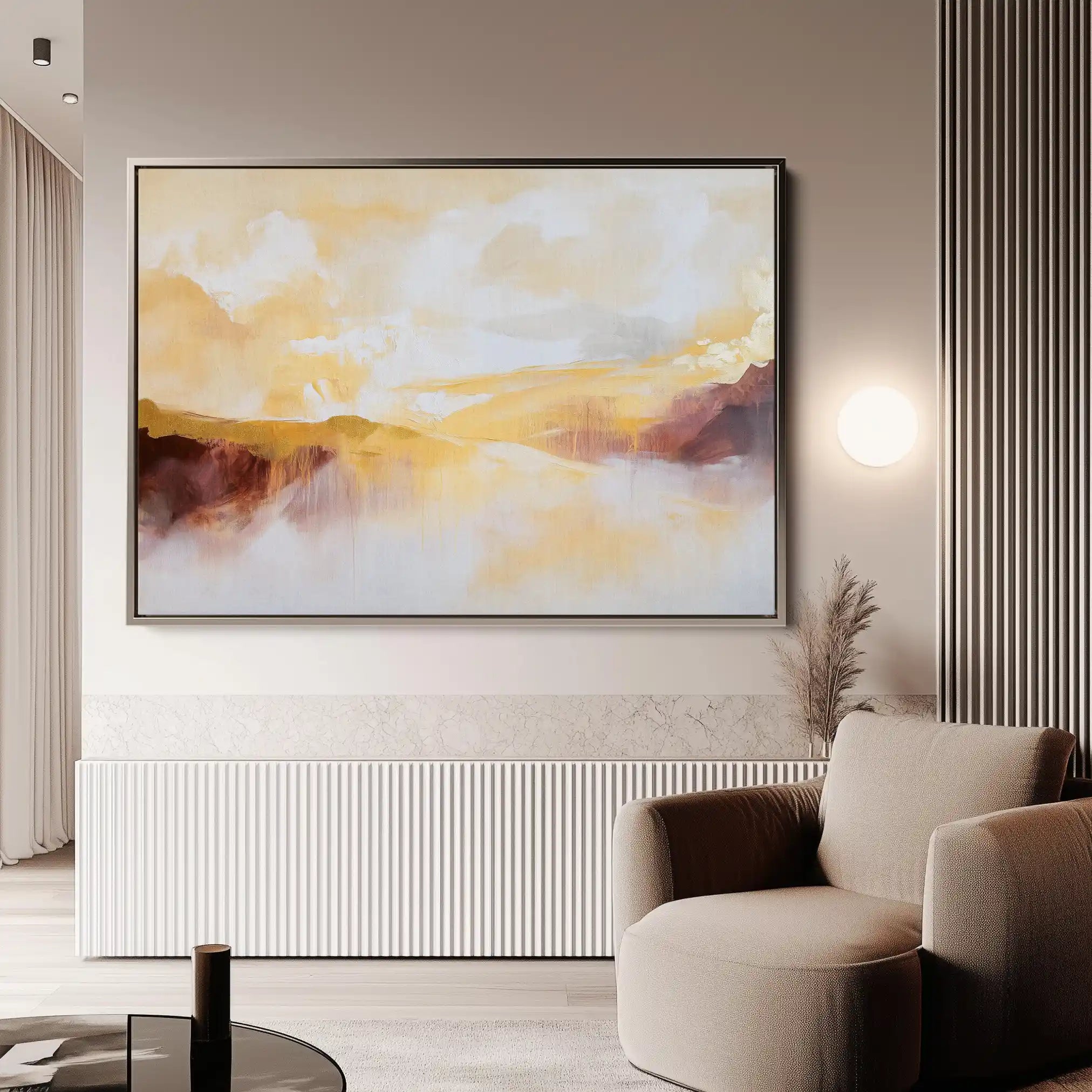 Abstract 432 Canvas Art 60 x 40 cm / Stretched on hidden frame