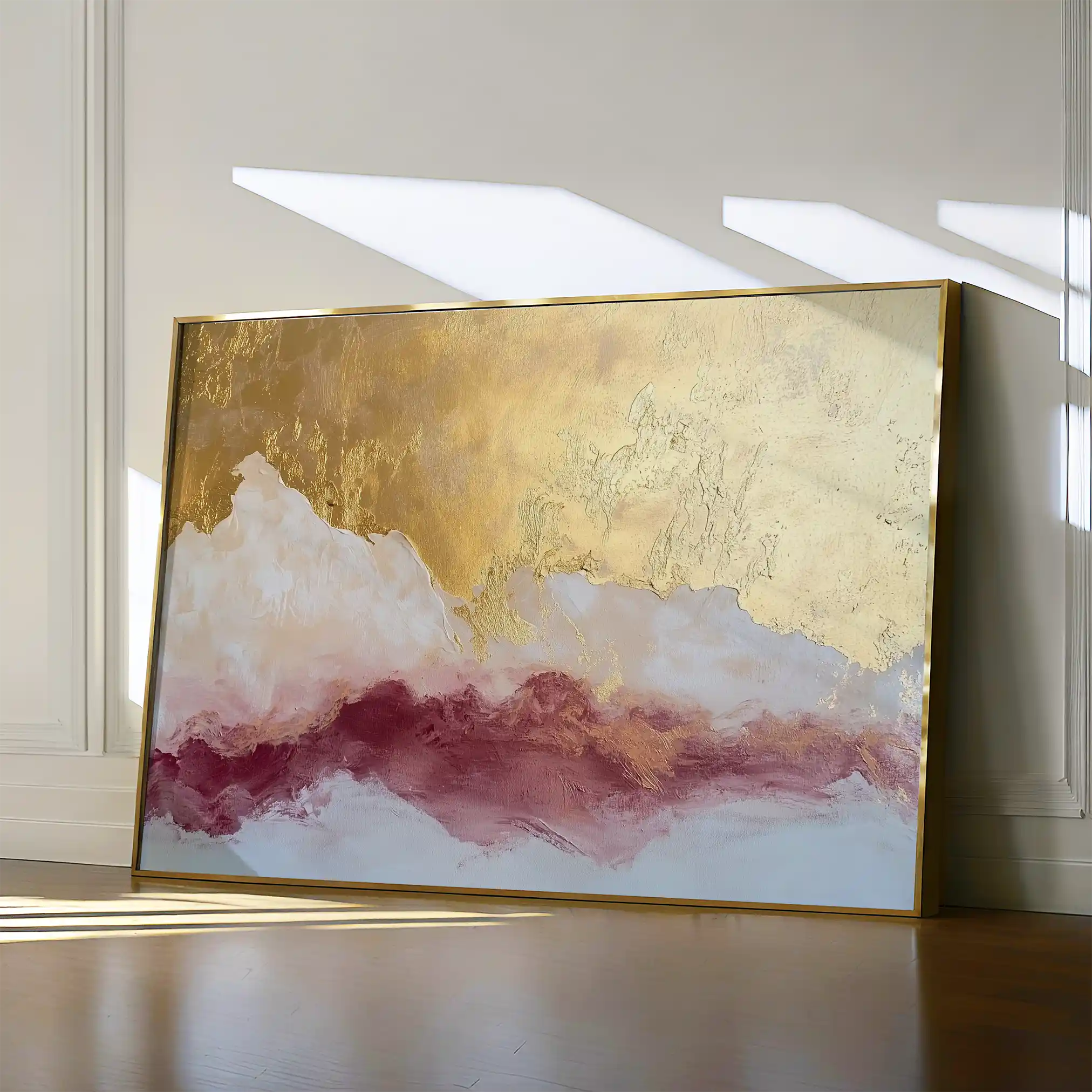 Abstract 433 Canvas Art 60 x 40 cm / Stretched on hidden frame
