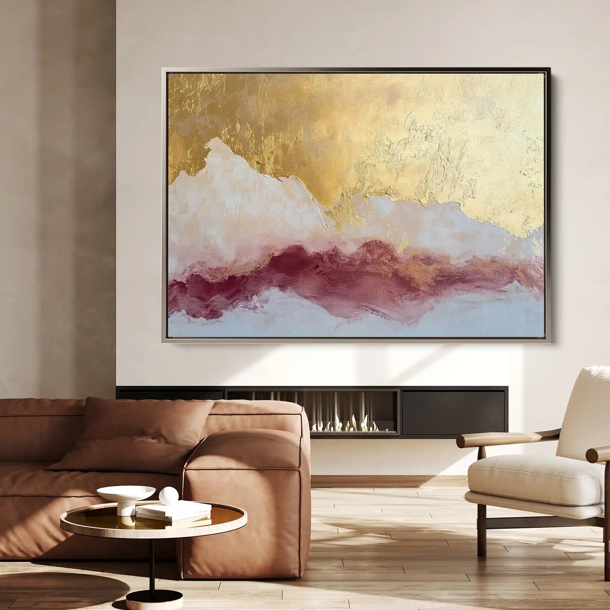 Abstract 433 Canvas Art 60 x 40 cm / Stretched on hidden frame