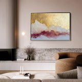 Abstract 433 Canvas Art 60 x 40 cm / Stretched on hidden frame