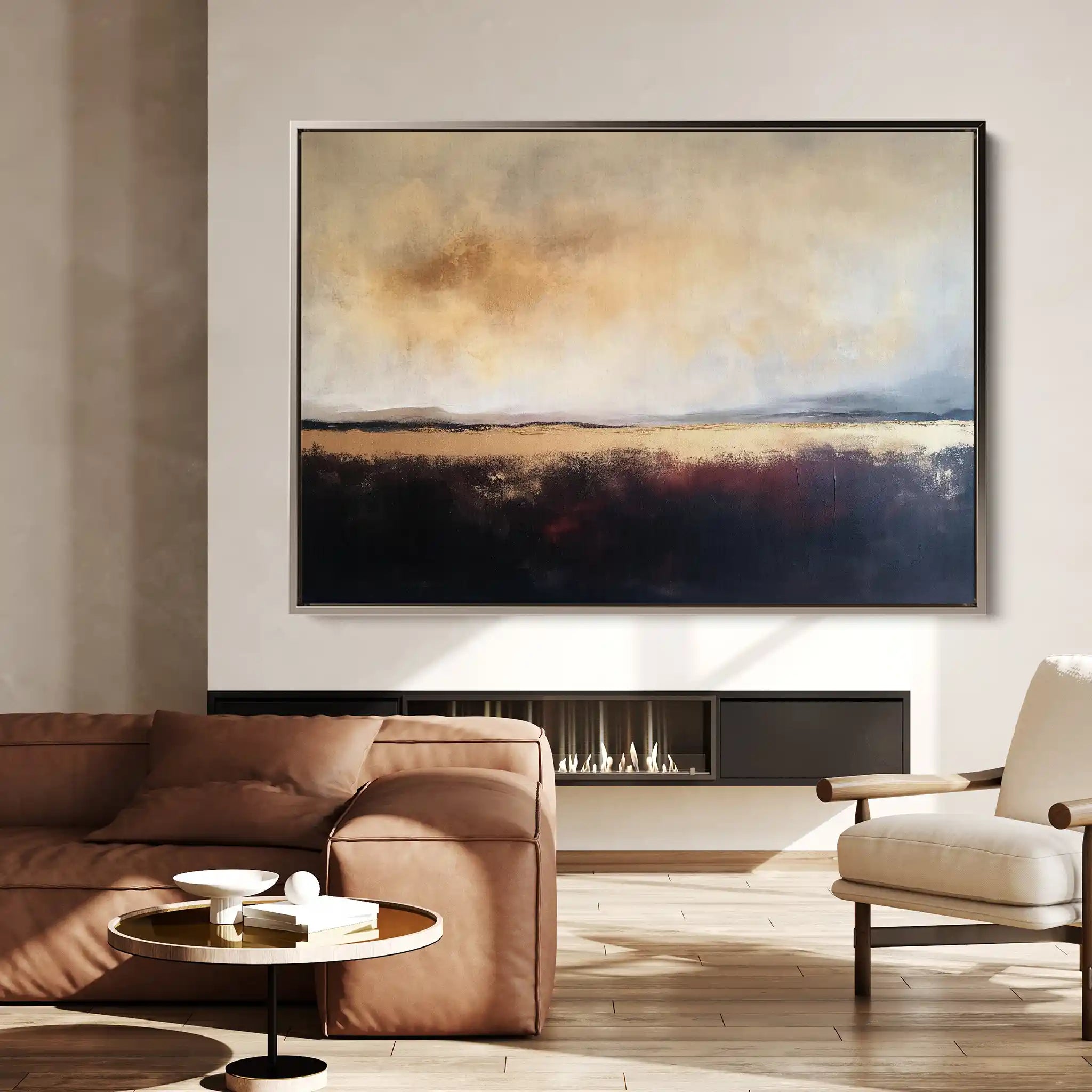 Abstract 435 Canvas Art 60 x 40 cm / Stretched on hidden frame