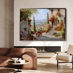 Landscape 435 Canvas Art 90 x 60 cm / Stretched on hidden frame