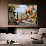 Landscape 435 Canvas Art 90 x 60 cm / Stretched on hidden frame