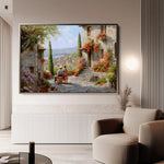Landscape 435 Canvas Art 90 x 60 cm / Stretched on hidden frame