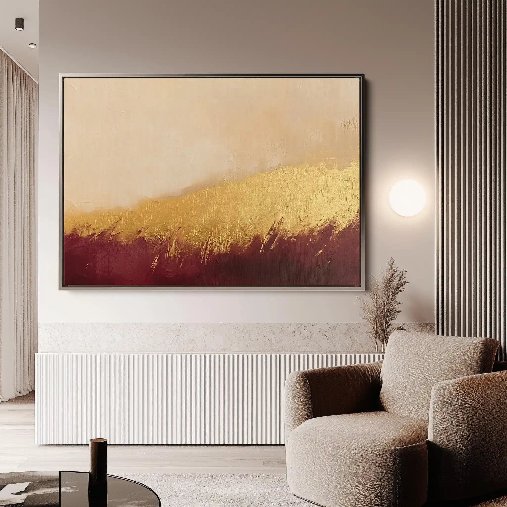 Abstract 436 Canvas Art 60 x 40 cm / Stretched on hidden frame